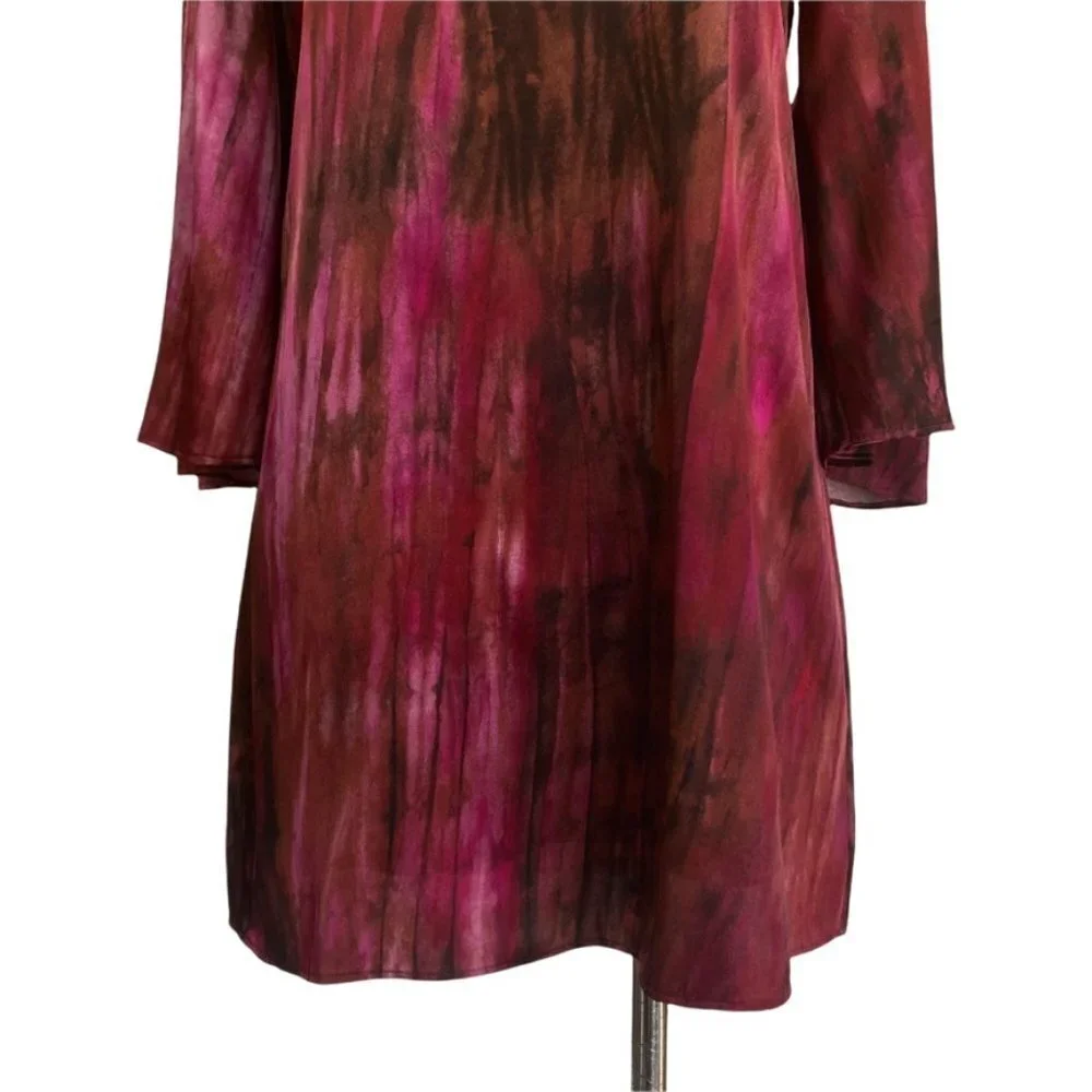 Alice + Olivia printed silk dress - Picture 3 of 9